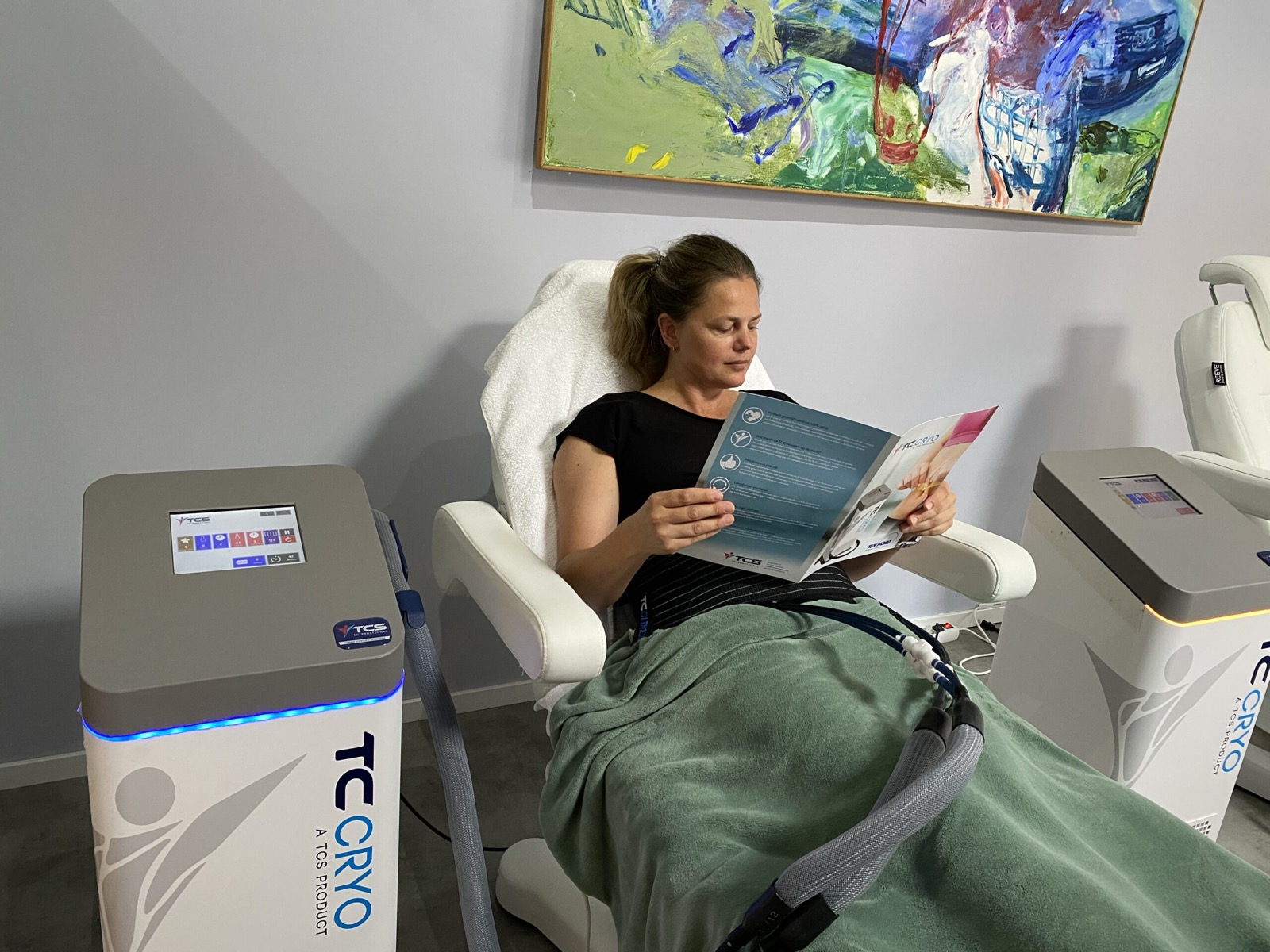 TC Cryo behandeling in de studio