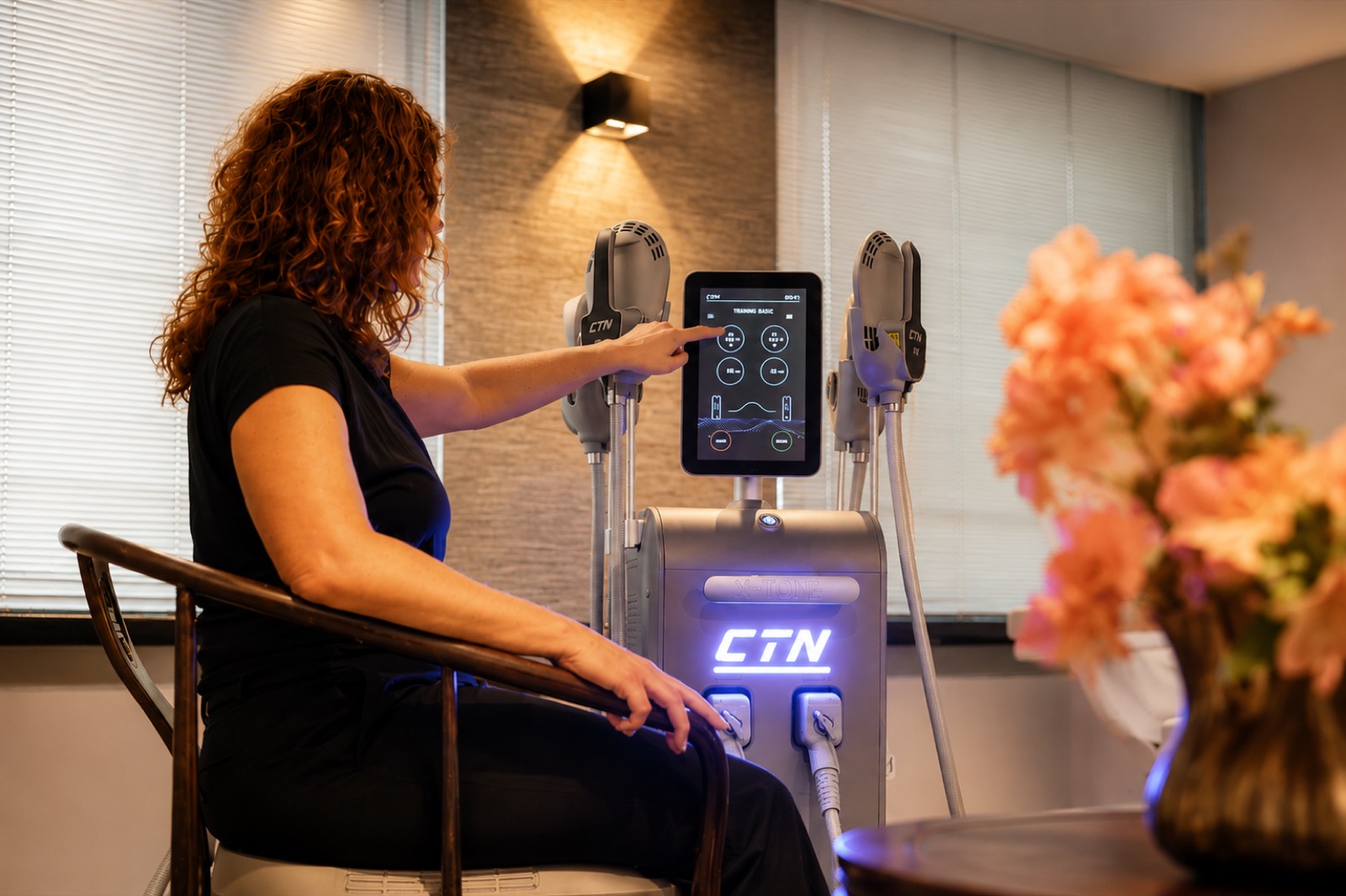 X-Tone bekkenbodemtraining — volledig gekleed, 1-op-1